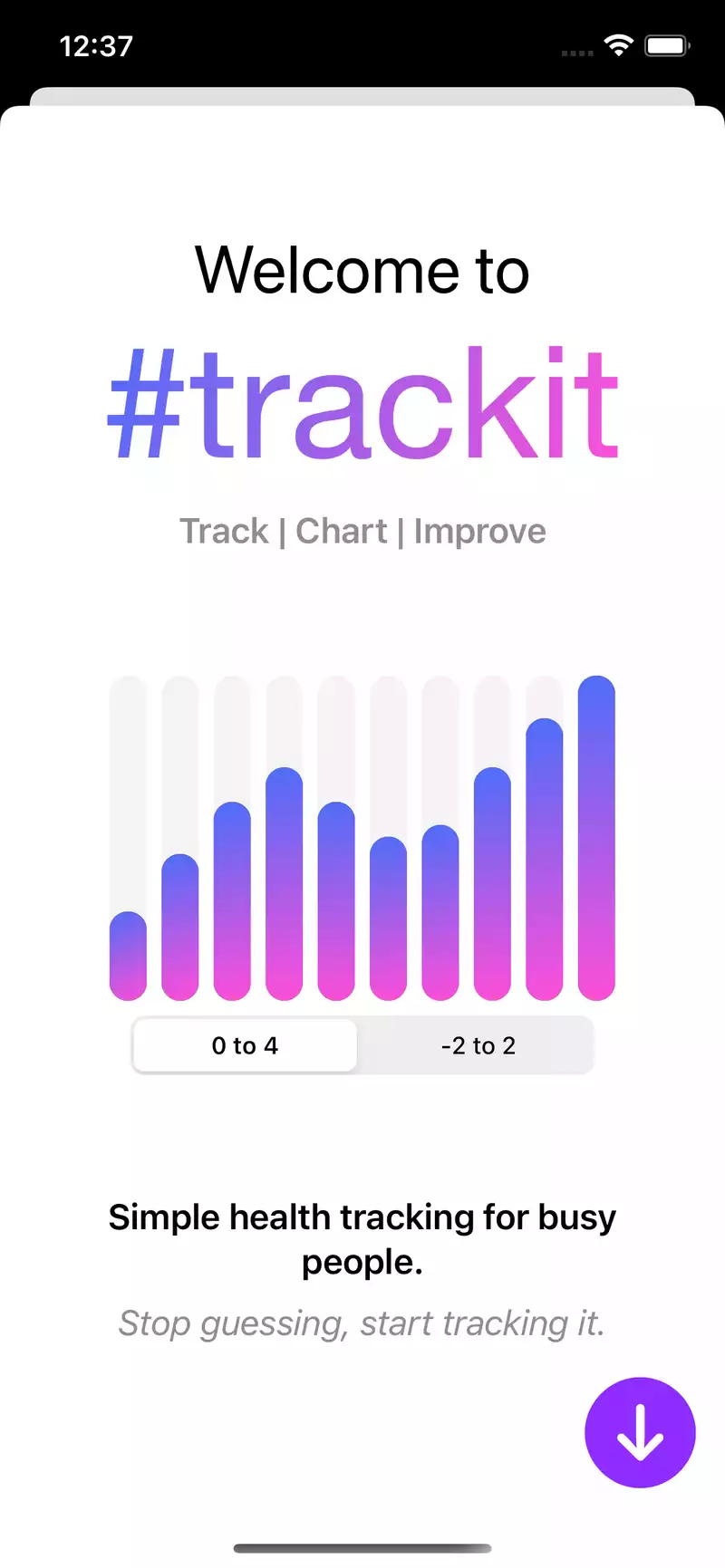 trackit screenshot